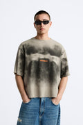 Midnight Shadow Oversized Tee